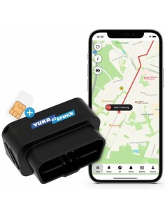 Yukatrack YTOBD2GPS localizzatore e cercatore GPS Universale Rilevatore GPS Nero