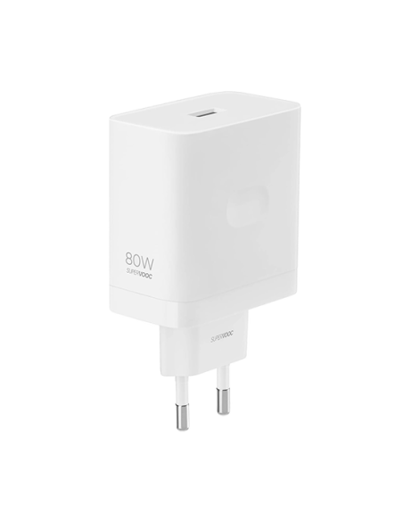Realme 80W USB-A SuperVooc Adapter - White